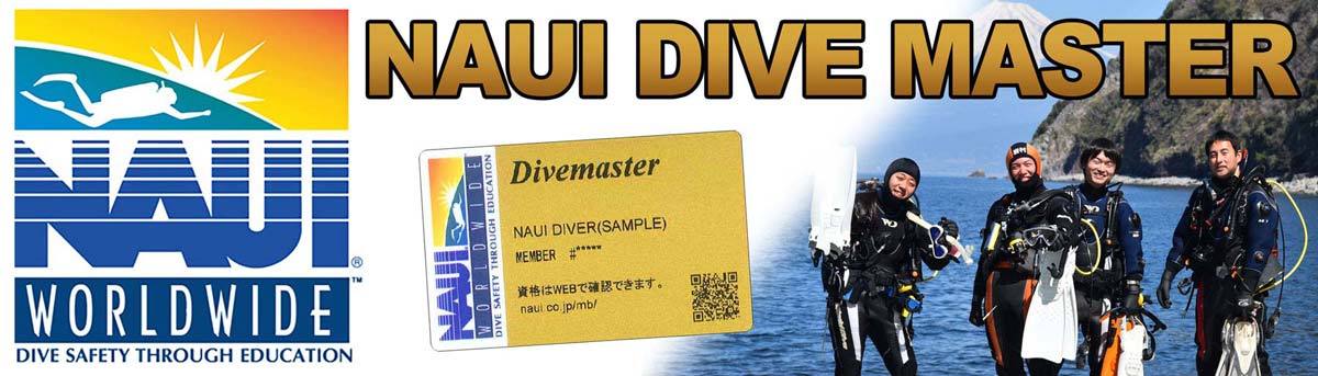 NAUI ダイブマスターコース