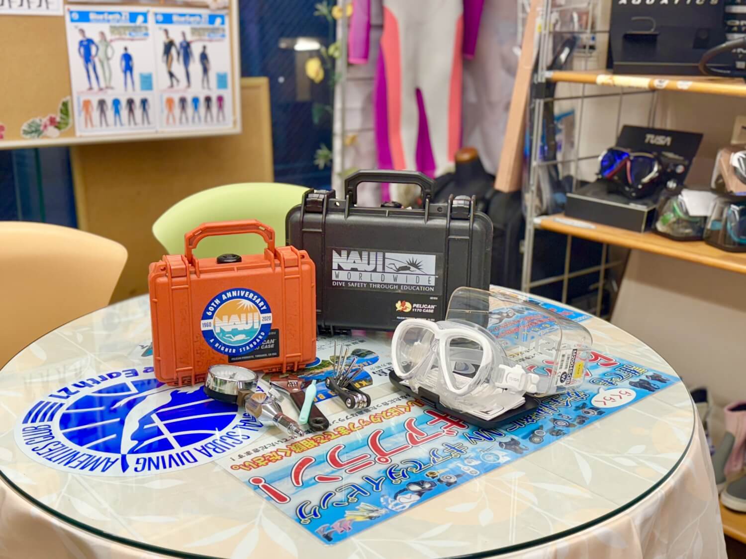 ダイビング器材メンテナンスアイテム(工具)